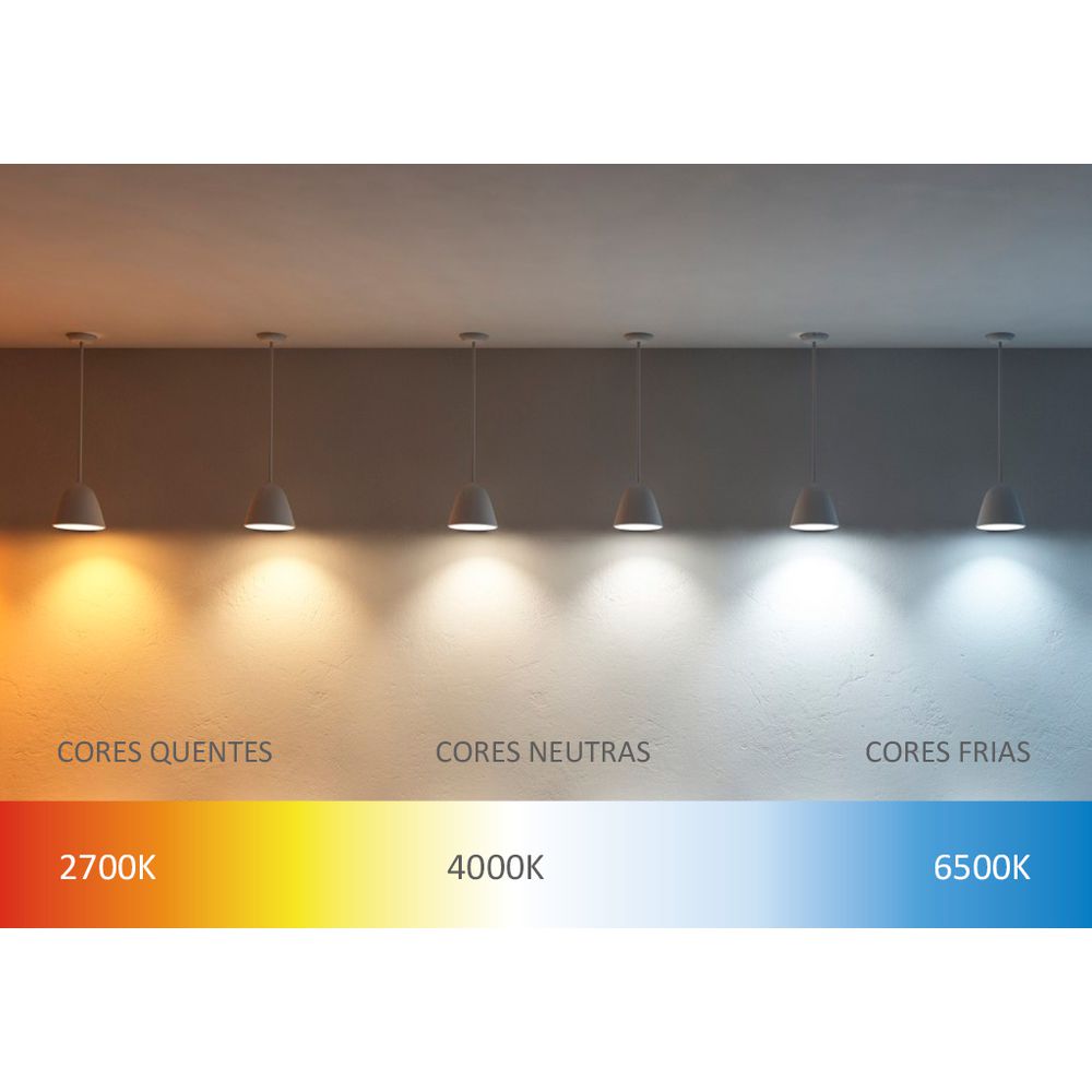 Lâmpada Led AR111 12W Luz Branco Quente 3000K GU10 | Broketto Materiais ...