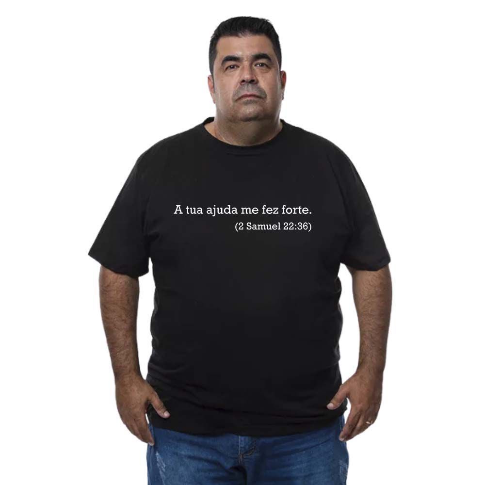 Camiseta ²Samuel 22:36 - CAMISETAS DA FÉ