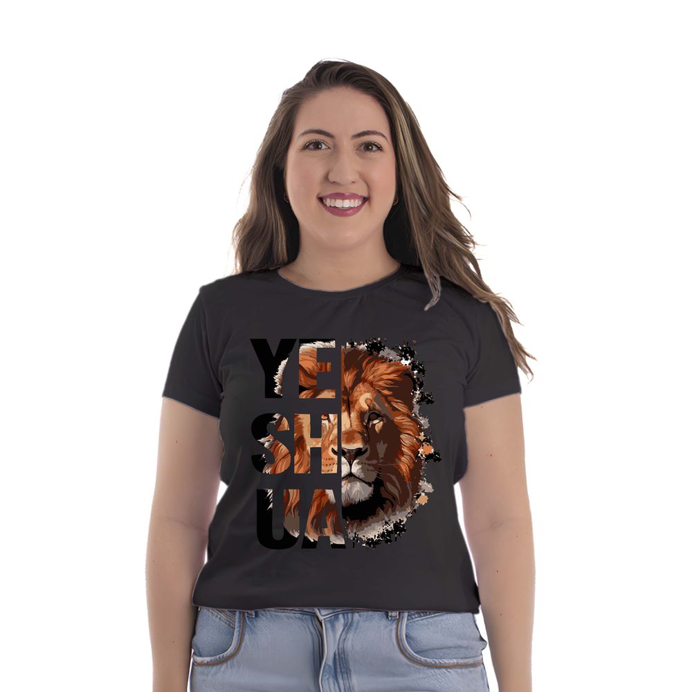 Camiseta Baby Look Yeshua - CAMISETAS DA FÉ
