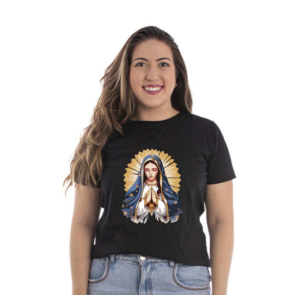 Camiseta Maria - CAMISETAS DA FÉ