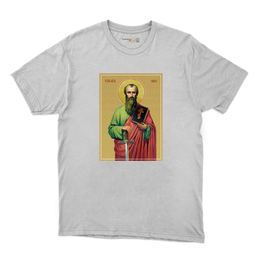 Camiseta Branca - São Paulo - CAMISETAS DA FÉ