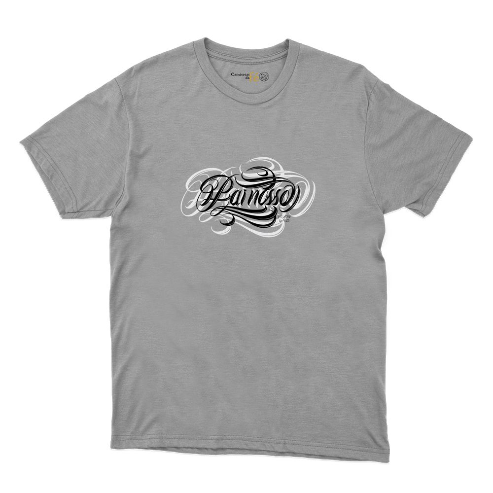 Camiseta Cinza - Pai Nosso. - CAMISETAS DA FÉ
