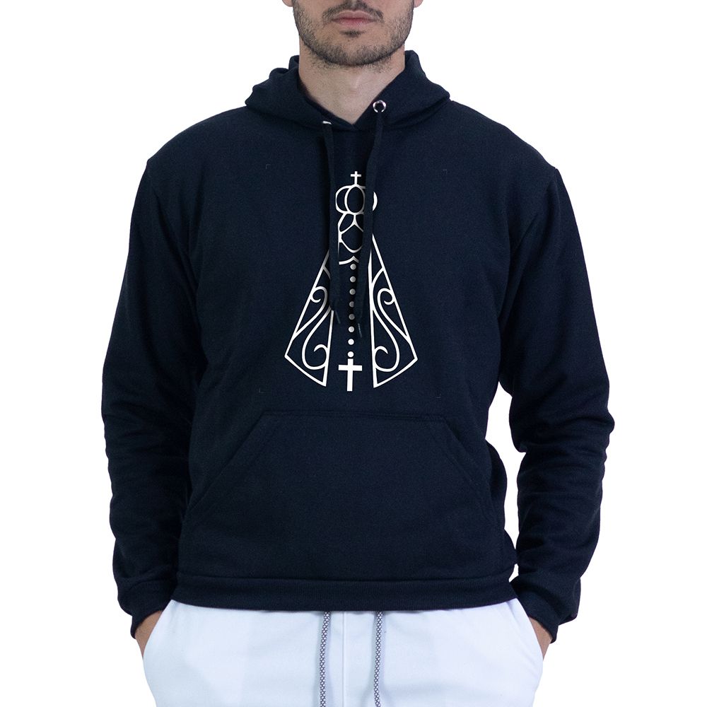 Moletom Preto Unissex - Texto Bíblico - CAMISETAS DA FÉ