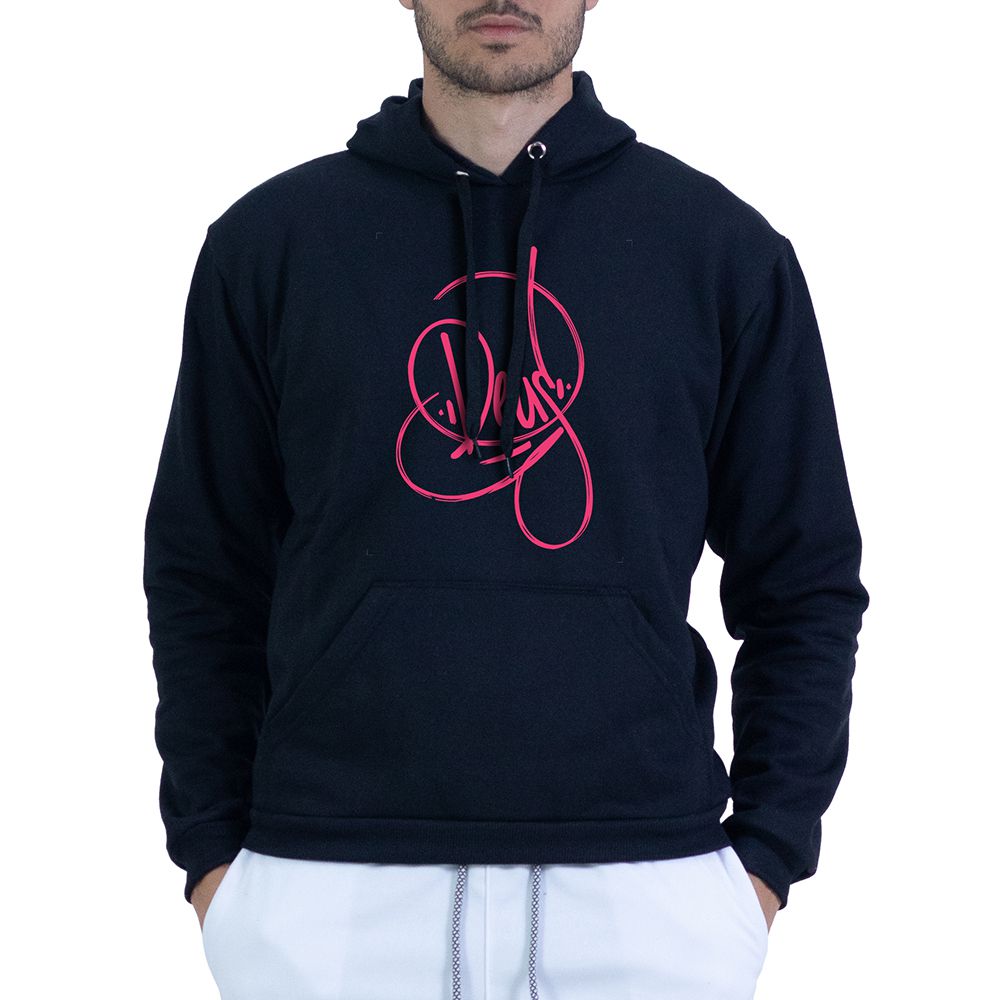Moletom Preto Unissex - Texto Bíblico. - CAMISETAS DA FÉ