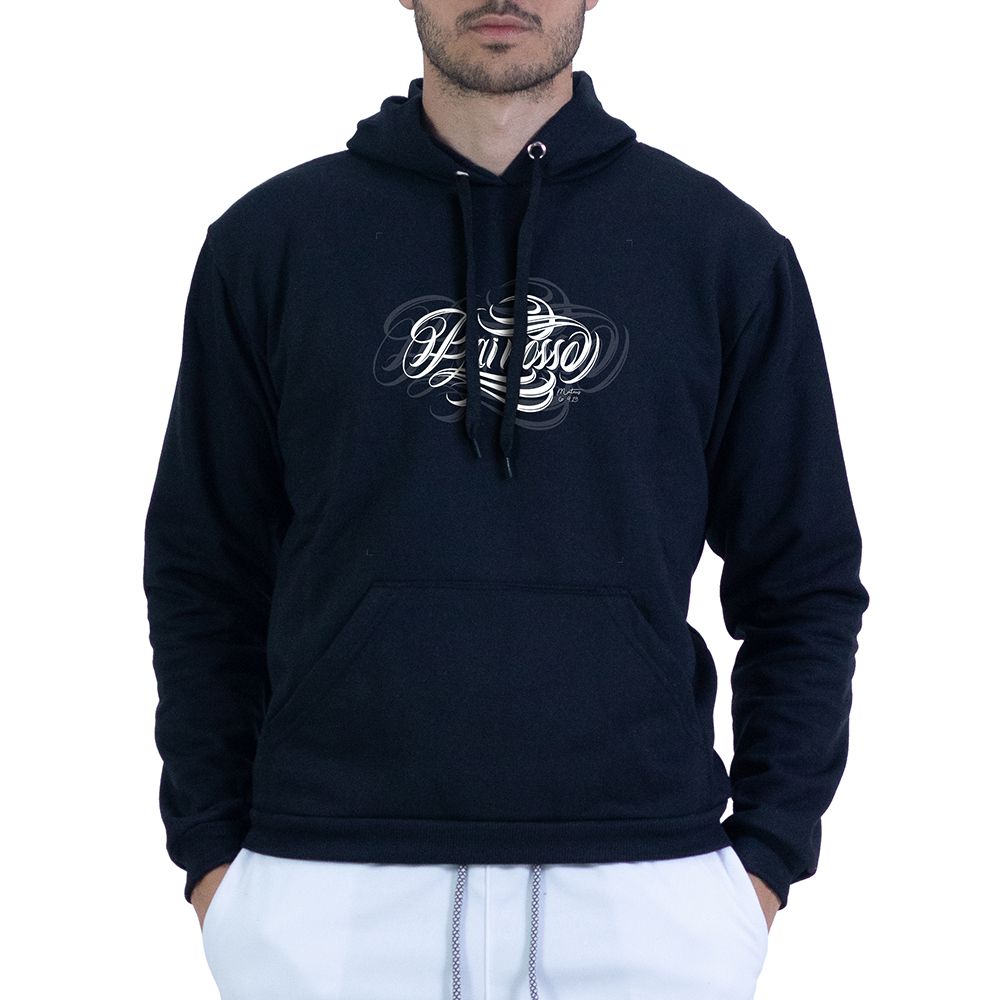 Moletom Preto Unissex - Texto Bíblico. - CAMISETAS DA FÉ