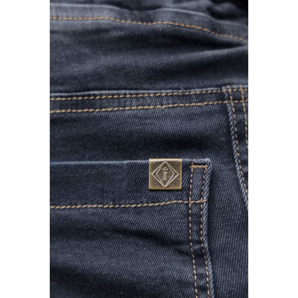 Calça Jeans Jogger Cargo Skinny Punho Elástico Codi Jeans Cinza