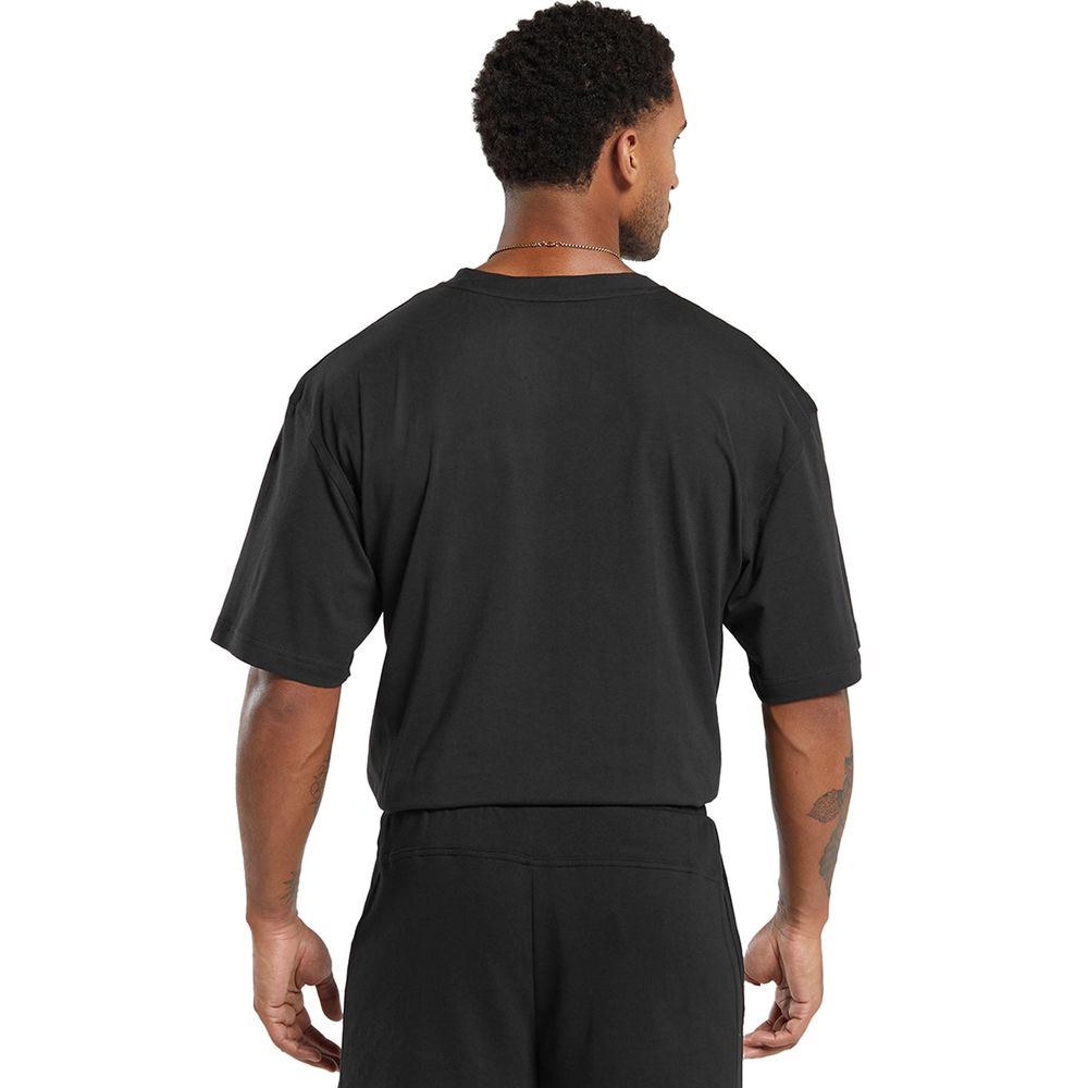 Camiseta Oversized Streetwear Basic Masculina Preta Training