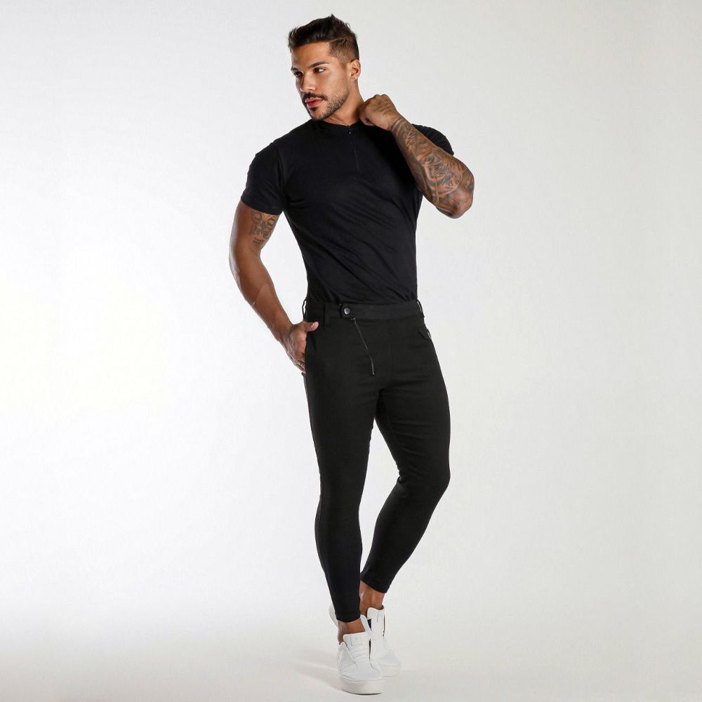 Calça Alfaiataria Preta Skinny Codi Jeans Ziper Alfaiate
