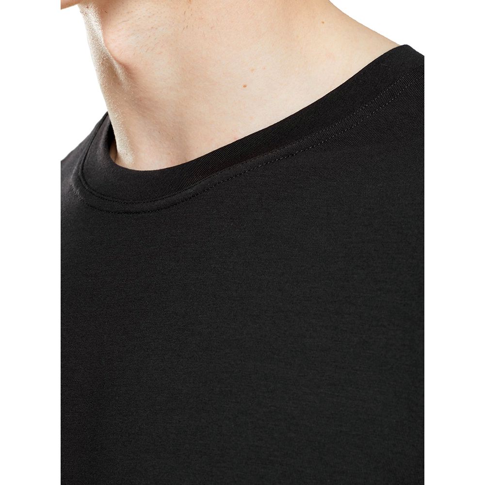 Camiseta Oversized Streetwear Basic Masculina Preta Training