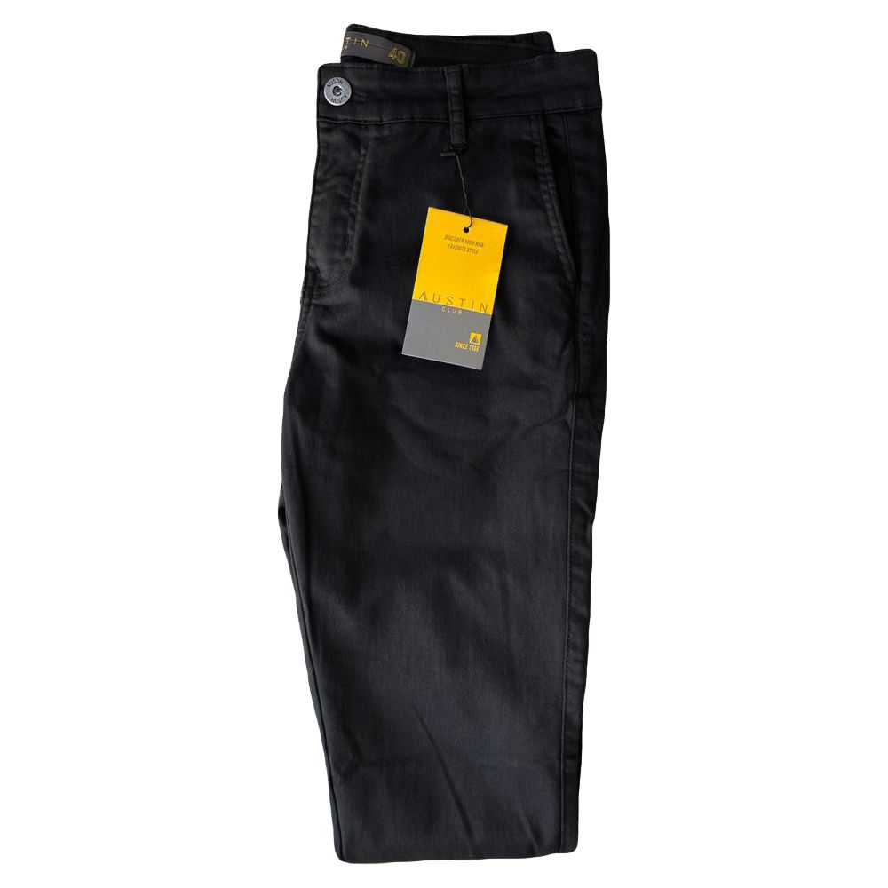 Calça Sarja Especial Alfaiataria Skinny Semi Social Extreme Preta