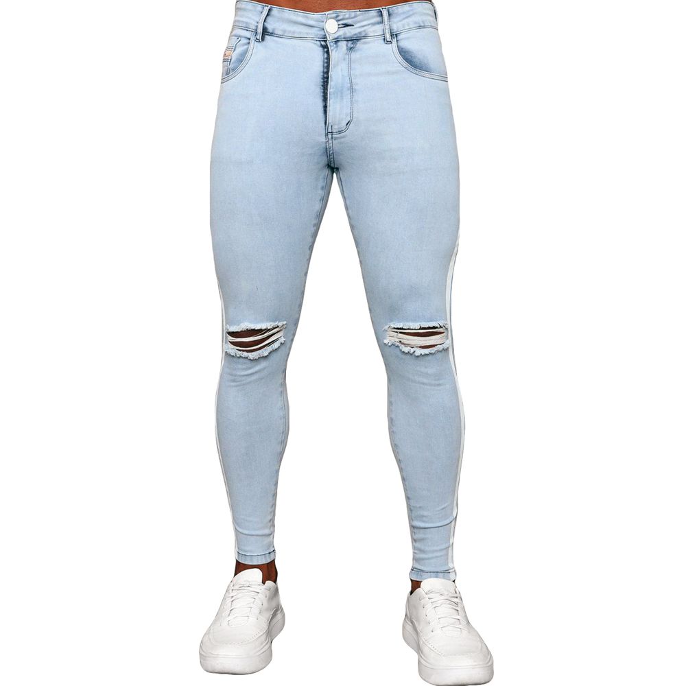Jeans corte ajustado, Jeans de homem