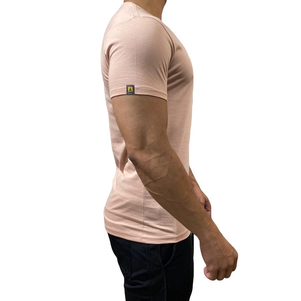 Camiseta Slim Fit Gola Redonda Manga Curta Masculina Básica
