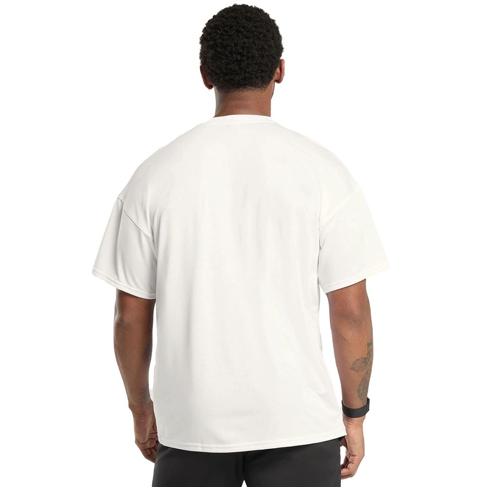Camiseta Oversized Streetwear Basic Masculina Off White
