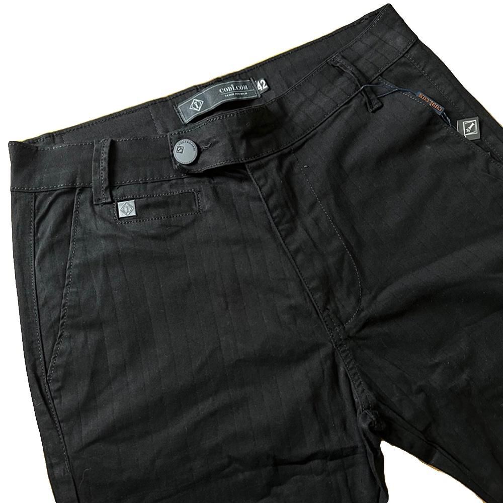Calça Alfaiataria Italiana Slim Social Risca Giz Masculina