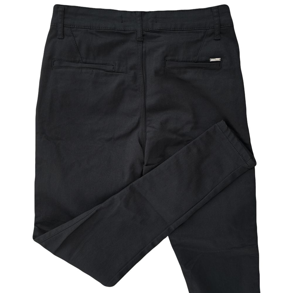 Calça Sarja Especial Alfaiataria Skinny Semi Social Extreme Preta
