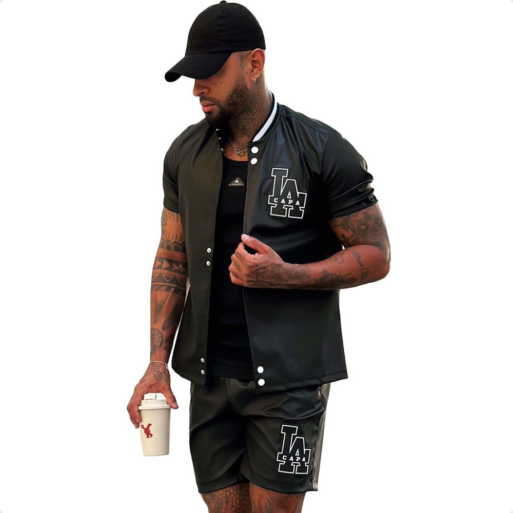 Conjunto Lacapa Courino Black