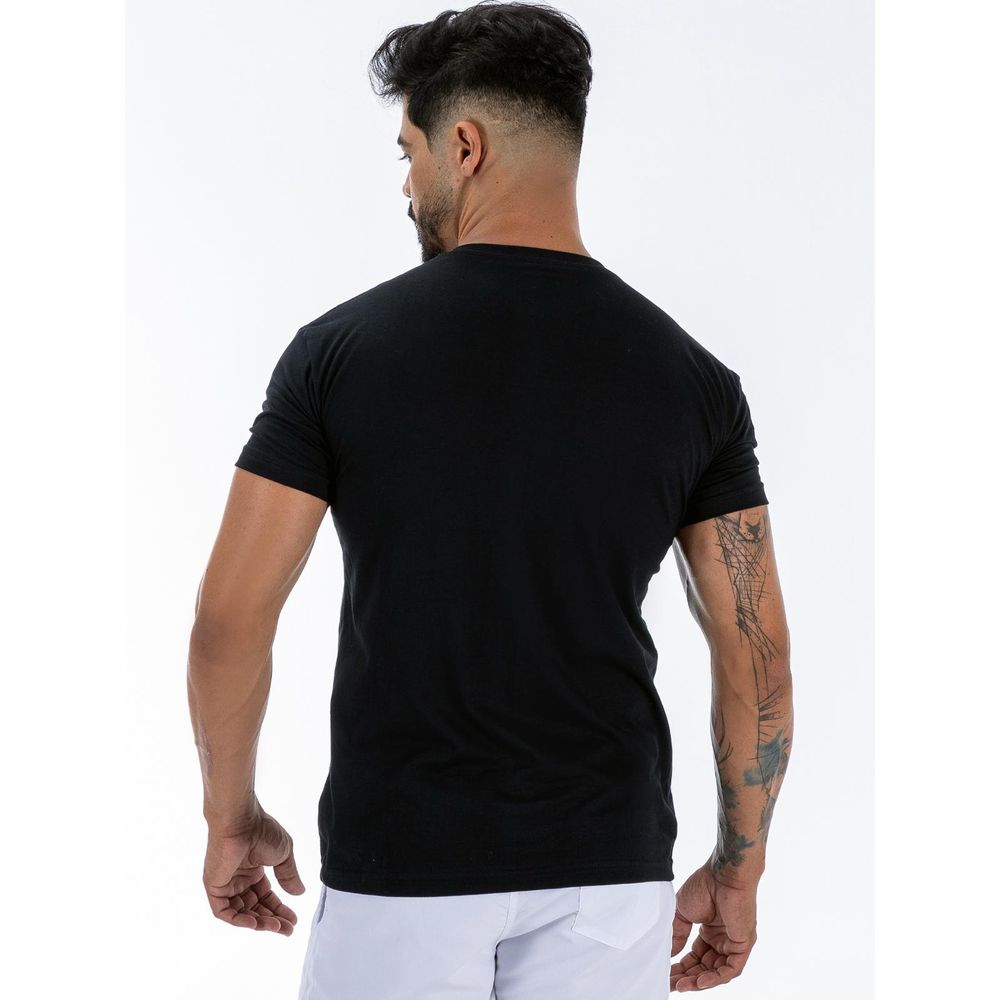 Camiseta Estampada Freddie Mercury Queen Rock - Preto