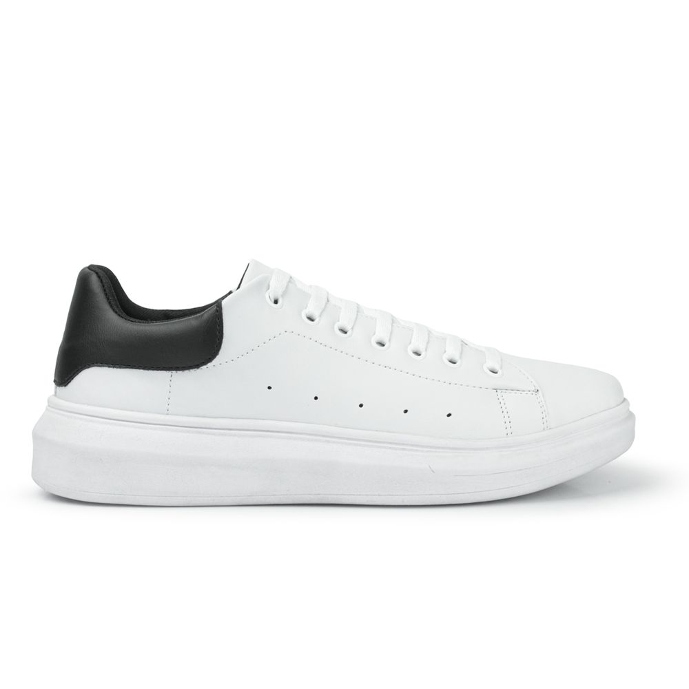Tenis Sneaker CS8 Casual Macqueen Sola Alta Sapatênis Conforto - Branco