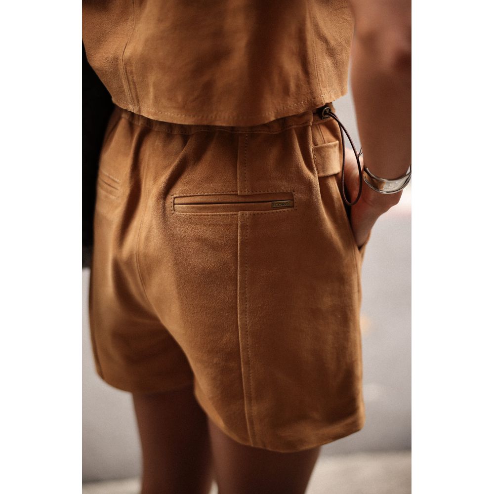 Shorts Juliana em Camurça
