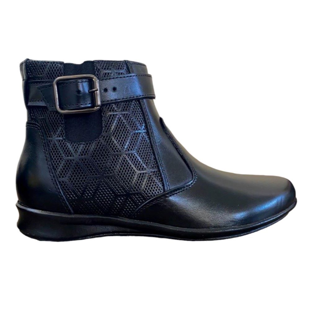 Bota Damers Feminina Cano Curto Impressão 3D Preto