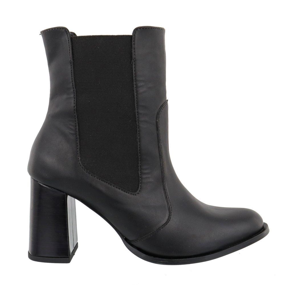 Bota Damers Feminina Salto Confort Elástico Lateral 