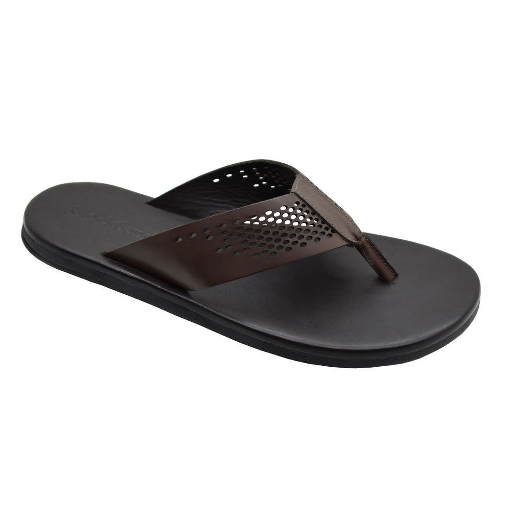 Chinelo Damers De Couro Legítimo