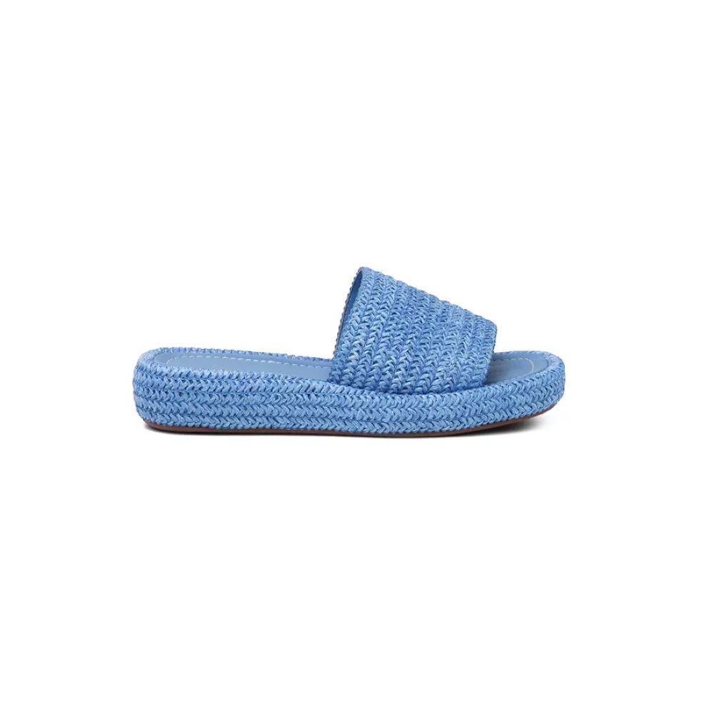 Papete Damers Slider Palha Azul