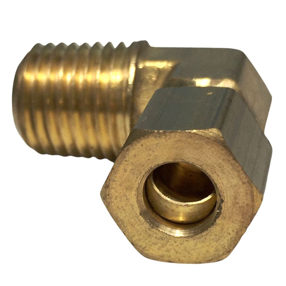 CR-100 - Conector Cotovelo Macho 1/4x1/4 Npt Vt co... - DENTAL TIBA