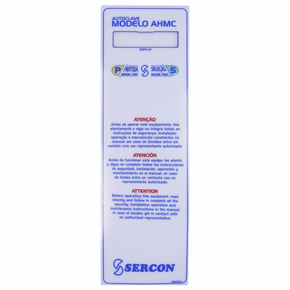 AS-037 - Painel Policarbonato Linha Ahmc - 21l (P... - DENTAL TIBA