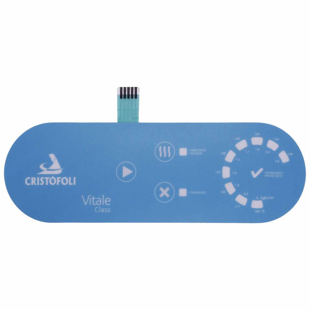 CCL-020 - Teclado de Membrana para Autoclave Vcf V... - DENTAL TIBA