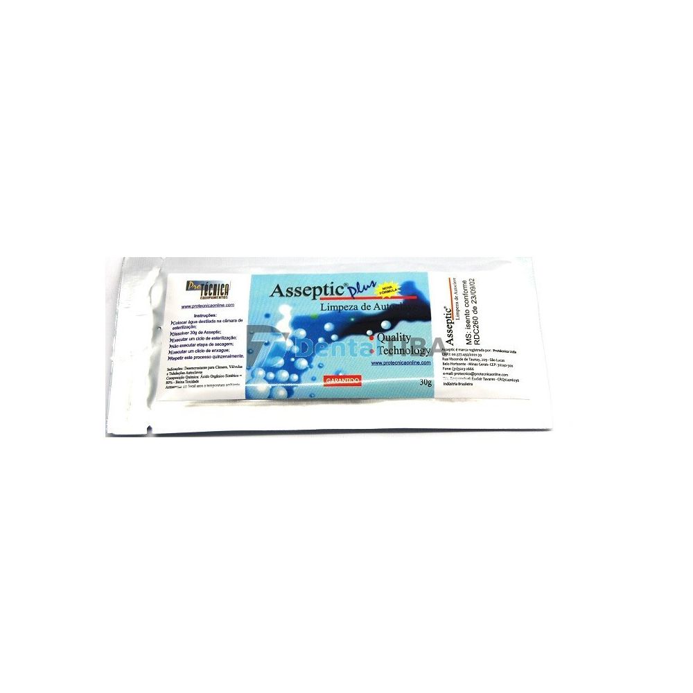 CR-012 - Desincrustante Autoclave Asseptic Plus - DENTAL TIBA
