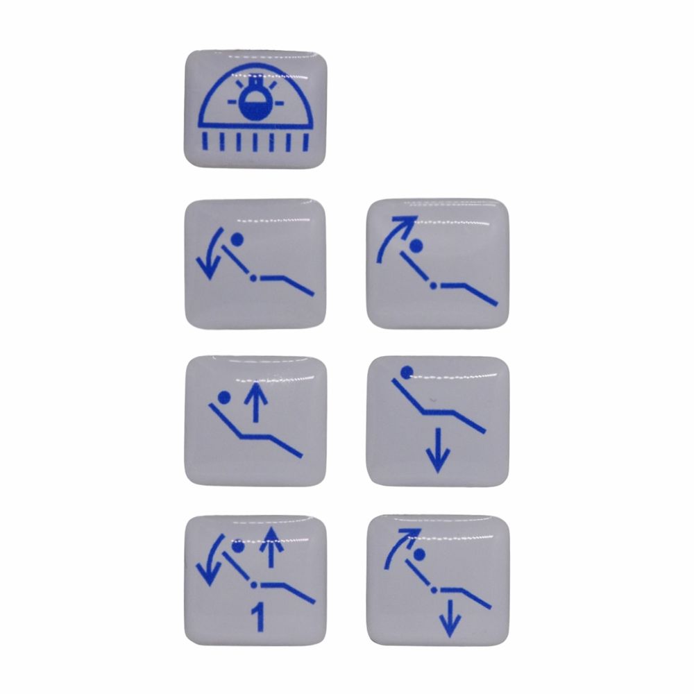 DT-501 - Lexan Pedal Comando Cadeira Gnatus Mod. G... - DENTAL TIBA