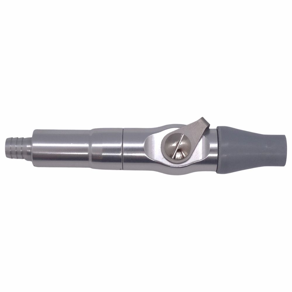 DT-135 - Ponteira / Suctor com Registro em Alumíni... - DENTAL TIBA