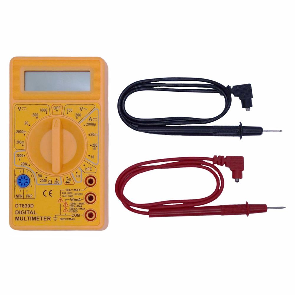 EQ-009 - Multímetro Digital Portátil - Display Gra... - DENTAL TIBA