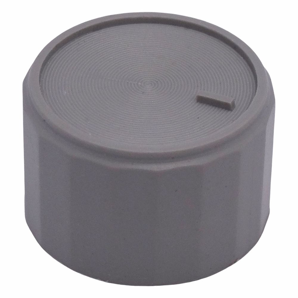 DT-020 - Knob Cinza para Registro Cinza - DENTAL TIBA