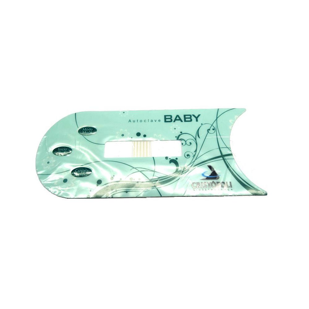 CRB-008 - Teclado Membrana Verde Autoclave Baby - DENTAL TIBA