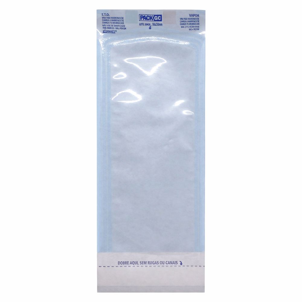 CR-142 - Envelope / Papel Grau Cirurgico Auto Sela... - DENTAL TIBA