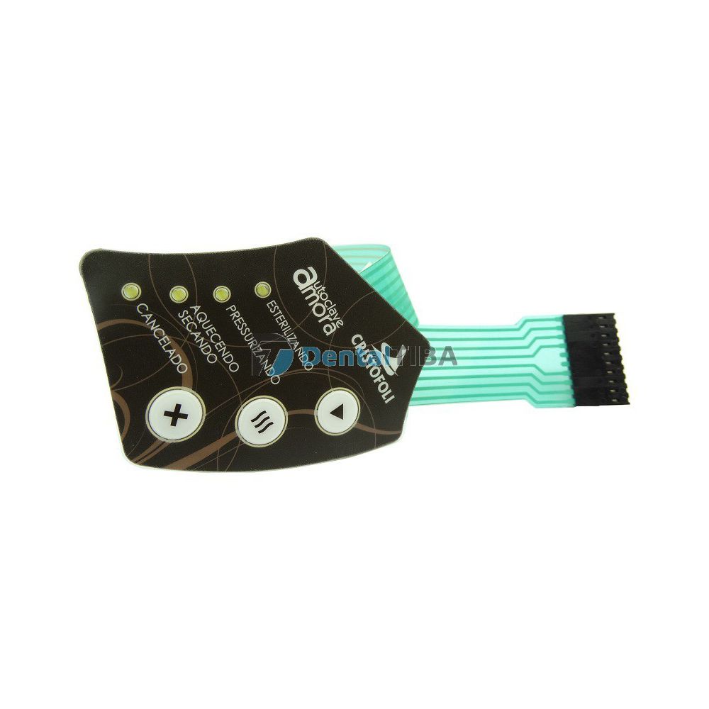 CRA-003 - Teclado Led C/cabo Flat Autocl Cristofol... - DENTAL TIBA
