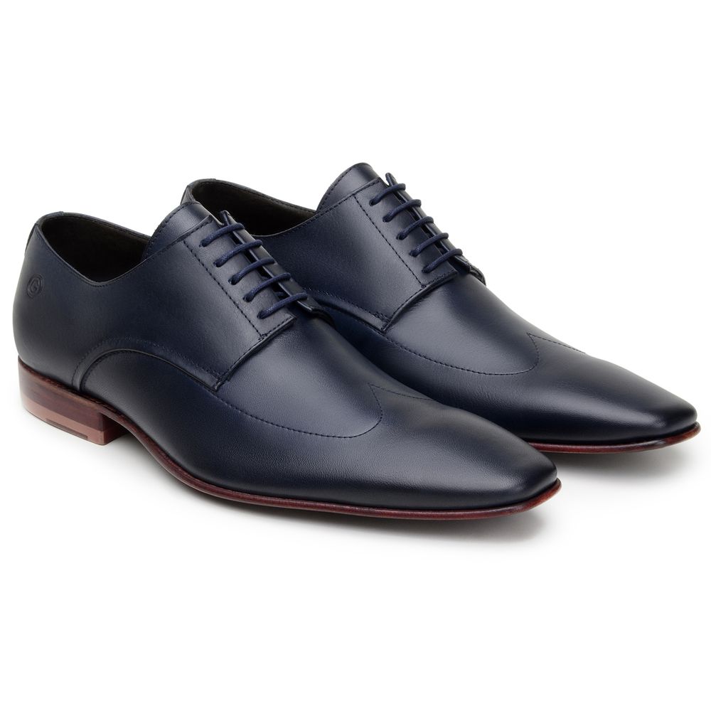 Sapato Social Derby Costa Preto
