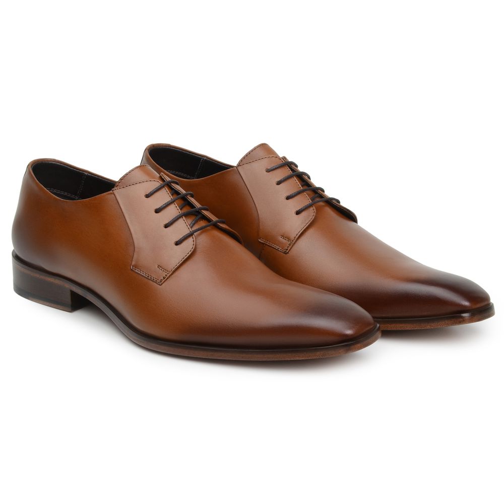 Sapato Social Derby Davide Caramelo 
