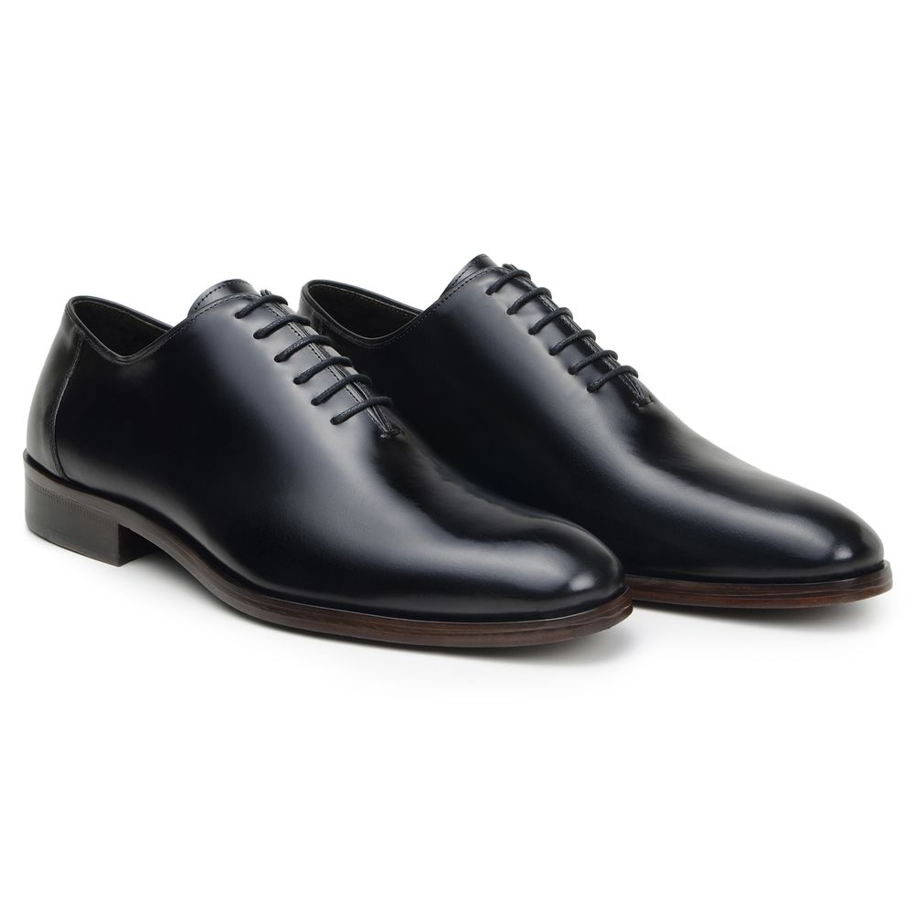 Sapato Social Oxford Wholecut Pompeo Preto