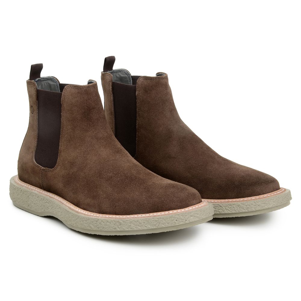 Bota Chelsea Angelo Camurça Marrom