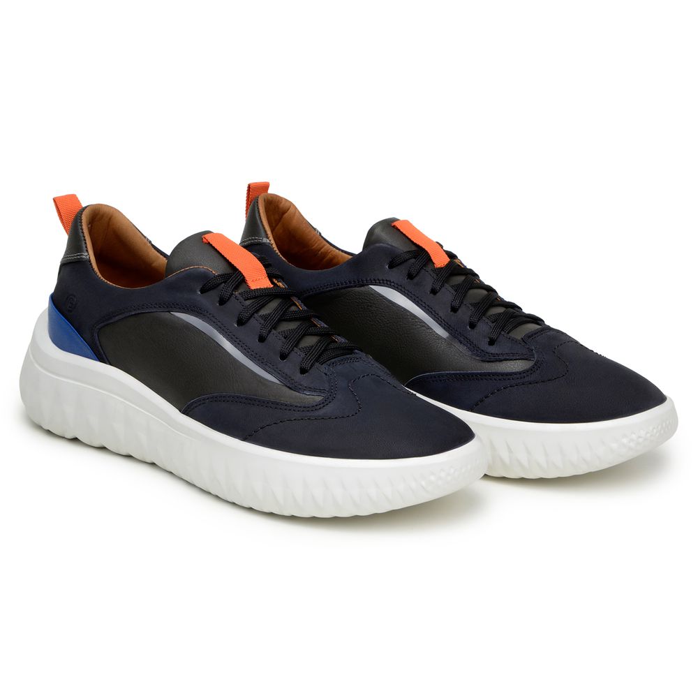 Sneaker Pasini Azul Marinho