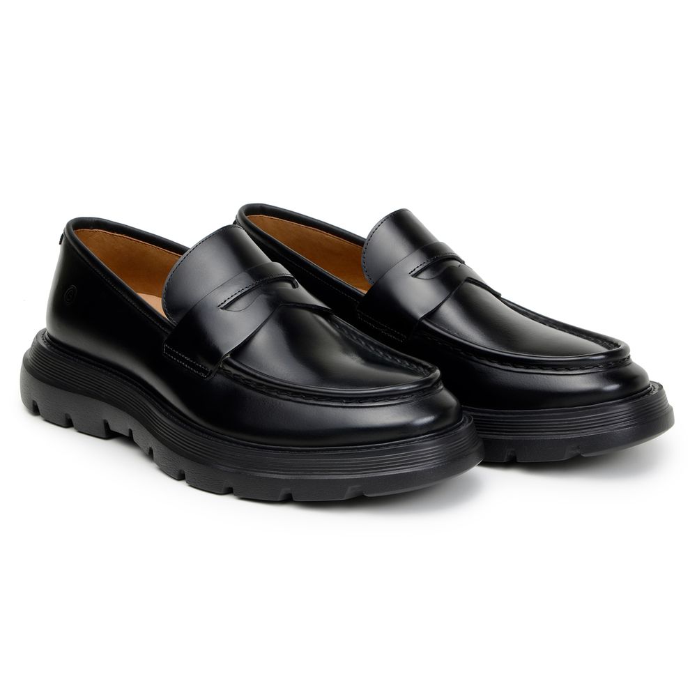 Sapato Casual Loafer Massimo All Black
