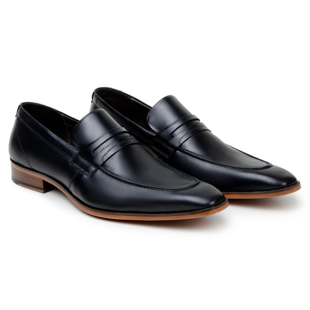 Sapato Social Loafer Biagio Preto