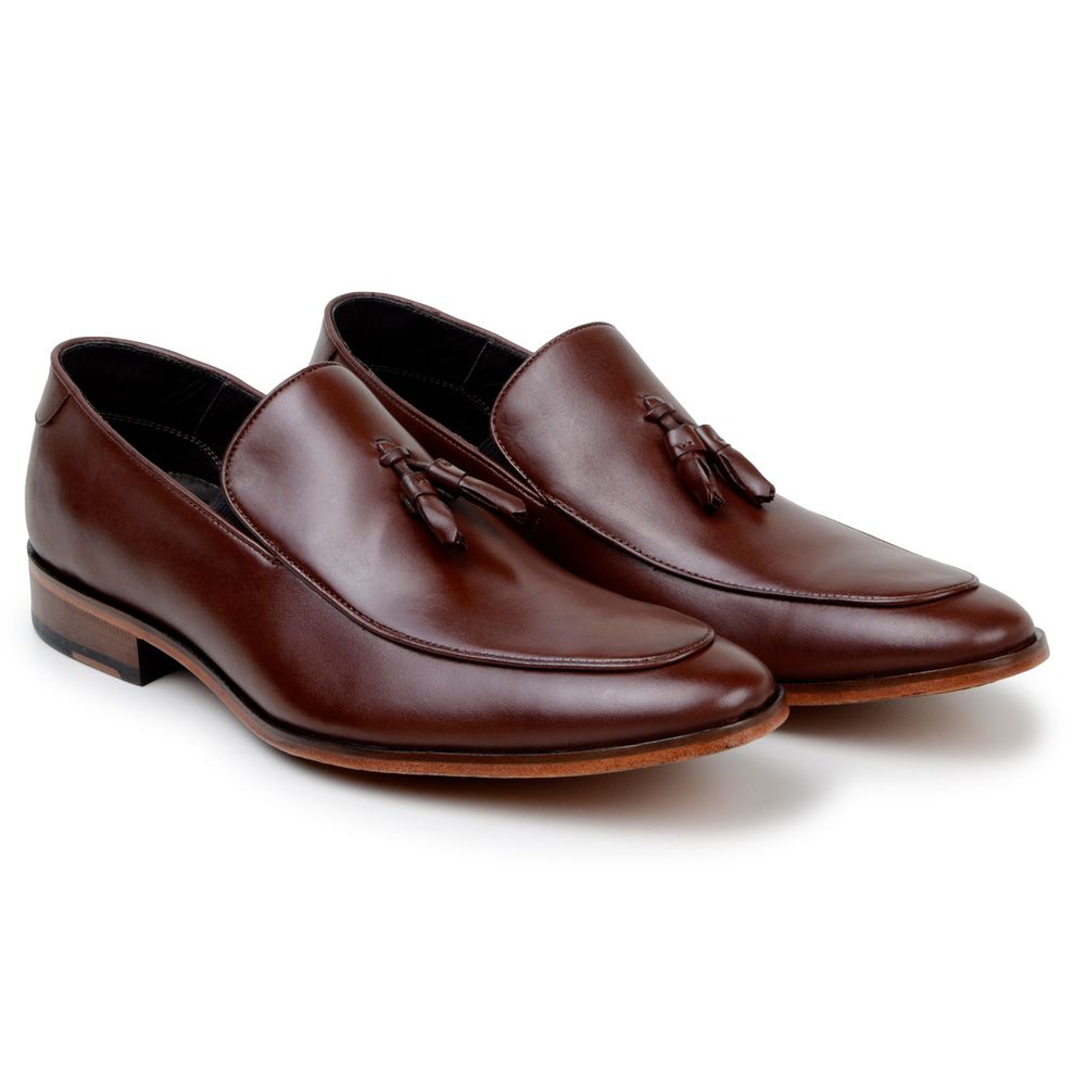 Mocassim Nicolo Conhaque 