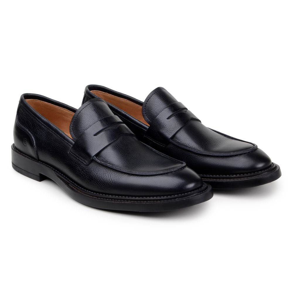 Sapato Social Loafer Ippolito Preto 