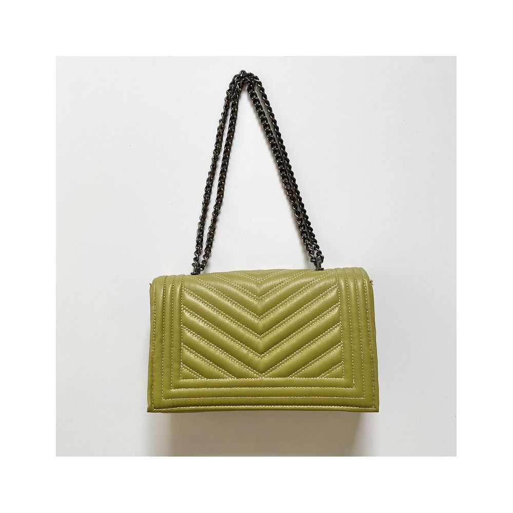 Bolsa Matelassê - Verde - DONNA LELLA