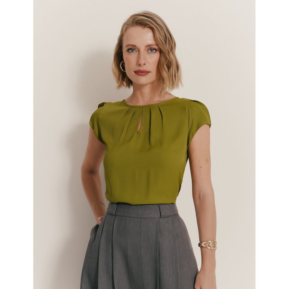 Blusa Gota - Verde - DONNA LELLA