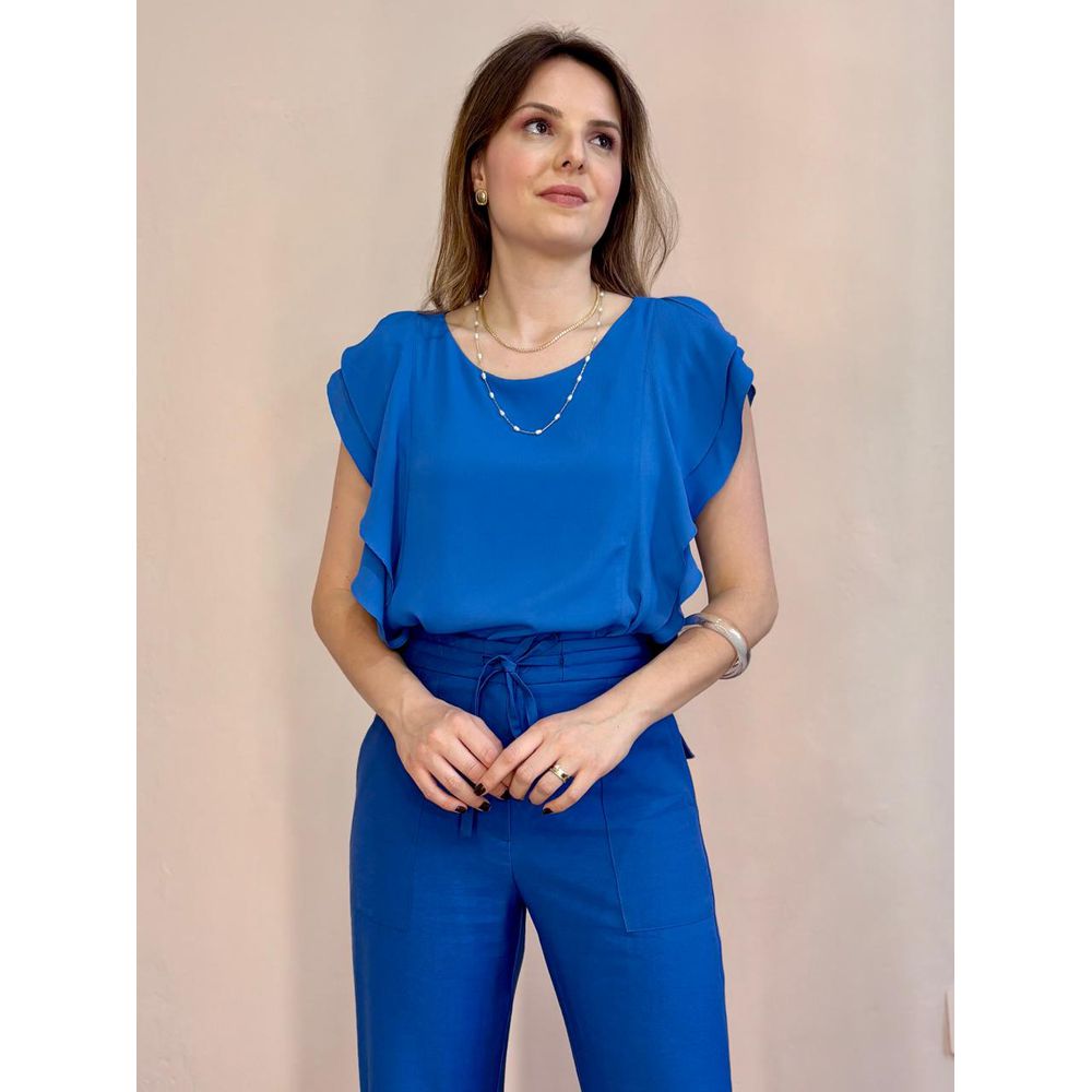 Blusa Paloma - Azul - DONNA LELLA